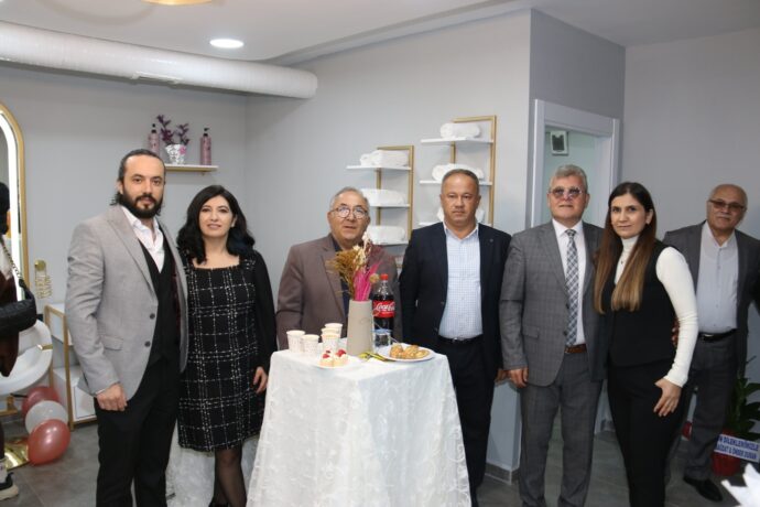 Başkan Yardımcımız M.Tuncer Basmacı, Beauty Saloon’un Açılışına Katıldı