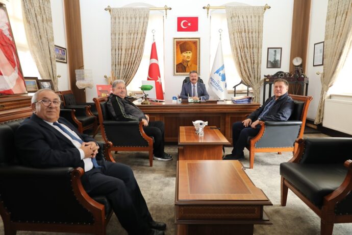 İsmail Hakkı Ersoy ve Osman Kemal Ersoy Belediyemize Ziyarette Bulundular