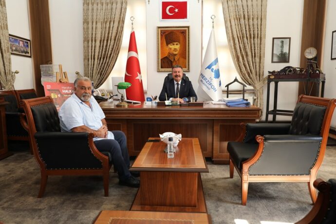 İlyas Gümüş Belediyemize Ziyarette Bulundu