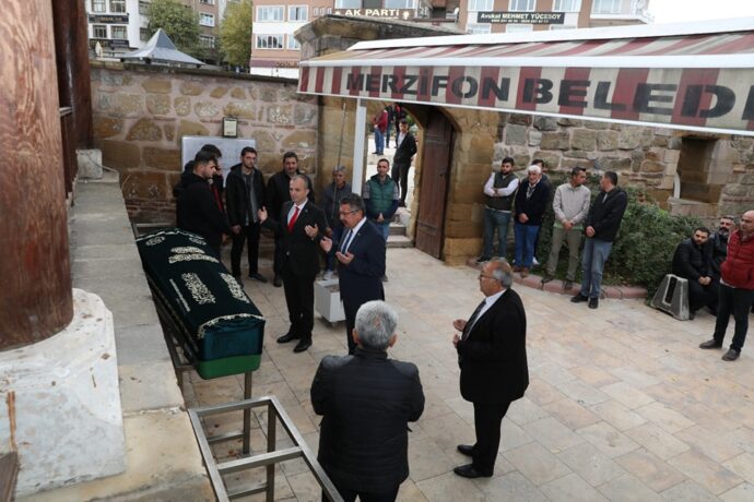 Başkanımız ve Başkan Yardımcılarımız Mustafa Oymak’ın Cenaze Törenine Katıldılar