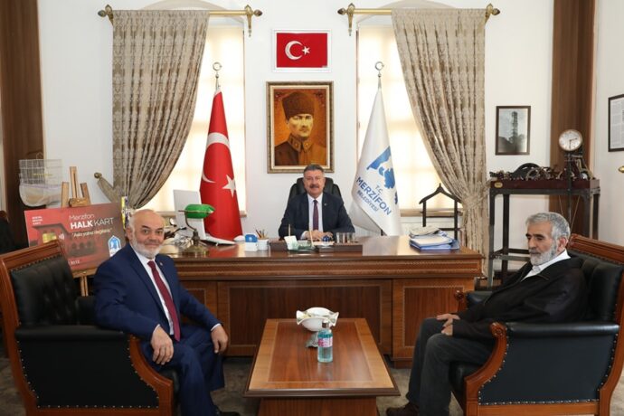 Saadet Partisi Merzifon İlçe Başkanlığından Belediyemize Ziyaret