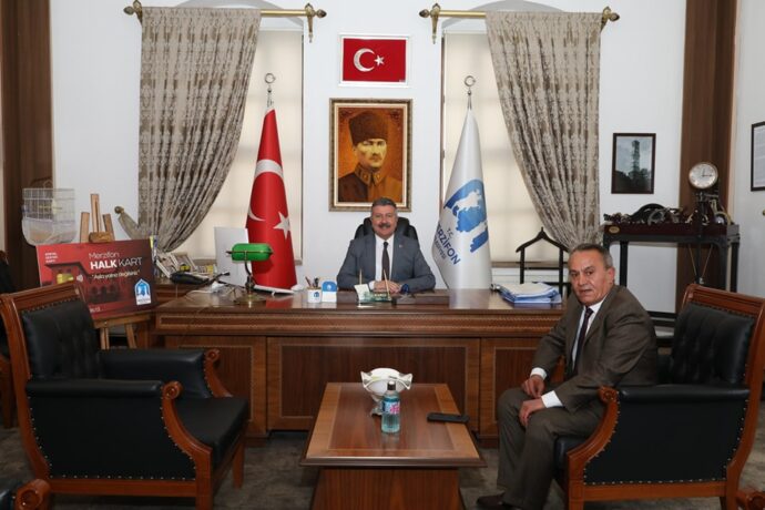 Hemşehrimiz Adil Genç Belediyemize Ziyarette Bulundu