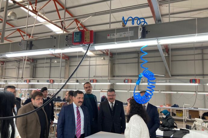 Başkanımız Alp Kargı, North Star Tekstil Fabrikasını Ziyaret Etti