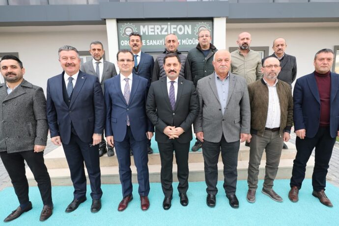 Başkanımız Alp Kargı Merzifon Organize Sanayi Bölgesi Müteşebbis Heyet Toplantısına Katıldı