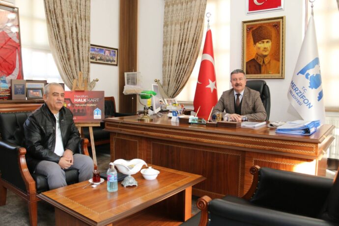 Gelecek Partisi Merzifon İlçe Başkanı’ndan Belediyemize Ziyaret
