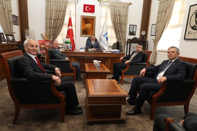 İyi Parti Merzifon İlçe Başkanlığından Belediyemize Ziyaret