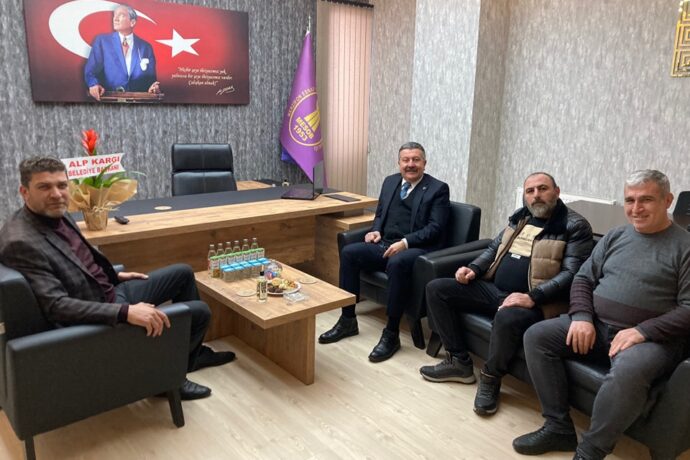 Başkanımız Alp Kargı, Merzifon Kahveciler Esnaf Odası’na Ziyarette Bulundu