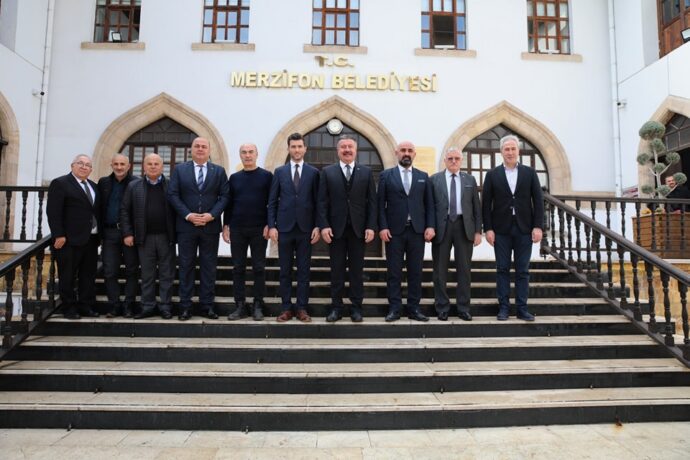 Erbaa ve Gökal Belediye Başkanları Belediyemize Ziyarette Bulundu