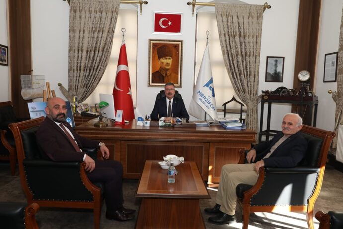 MHP Merzifon İlçe Başkanı Belediyemize Ziyarette Bulundu