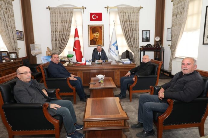 Amasya Askf Başkanı ve Yönetim Kurulundan Belediyemize Ziyaret