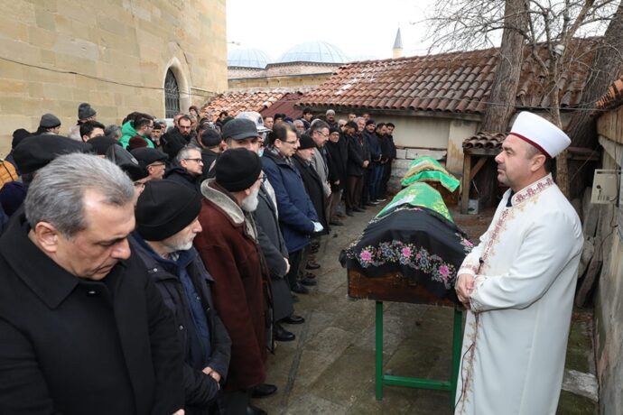 Başkanımız Alp Kargı, Şehit Annesi Teslime Çalkan’ın Cenaze Merasimine Katıldı