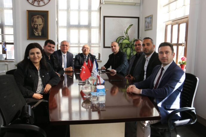 Belediye İş Sendikası Yetkililerinden Belediyemize Ziyaret