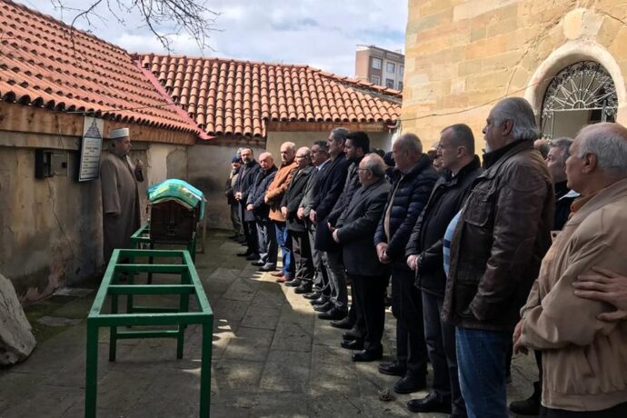 Merhum Zihni ERDOĞAN’ın eşi, Sülbiye ERDOĞAN’ın cenaze merasimine katıldık.