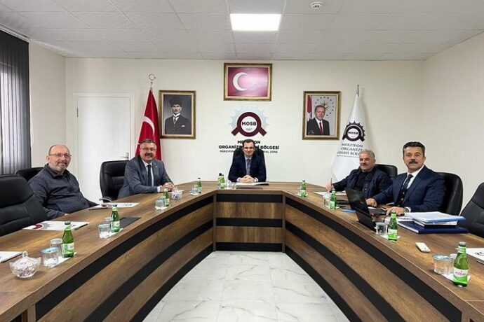 Kaymakamımız Sn. Ali GÜLDOĞAN Başkanlığında OSB Yönetim Kurulu Toplantımızı gerçekleştirdik