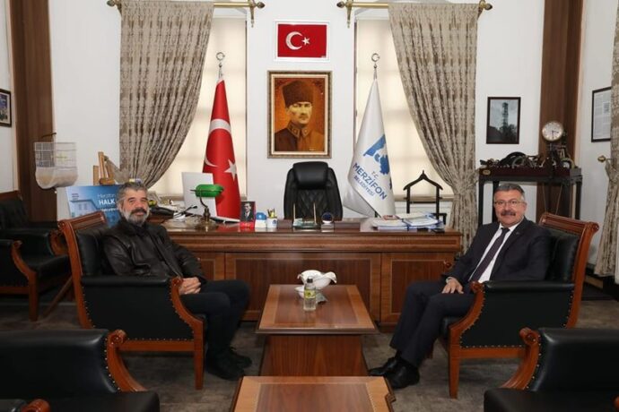 Önceki Dönem Merkez Komutanımız Emekli Hava Albayı Mustafa DURUSOY’dan Belediyemize Ziyaret
