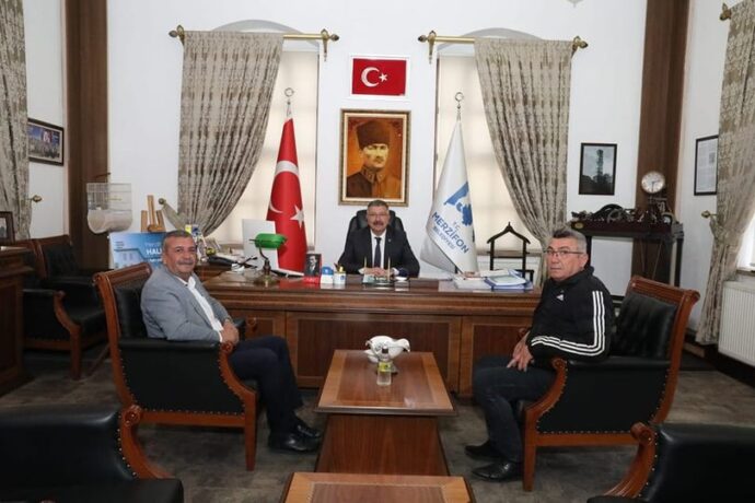 Merzifon Şoförler ve Otomobilciler Odası Başkanı Veysel BAYBURTLU’dan Belediyemize Ziyaret