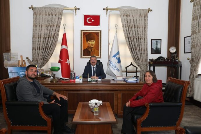 Gümüşhacıköy Belediye Meclis Üyesi Güllü Özbal’dan Belediyemize Ziyaret