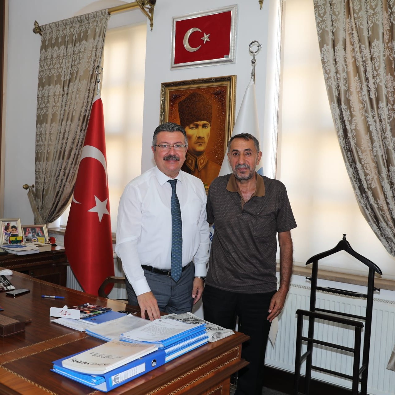 Hüseyin Kurşun’dan Belediyemize Ziyaret