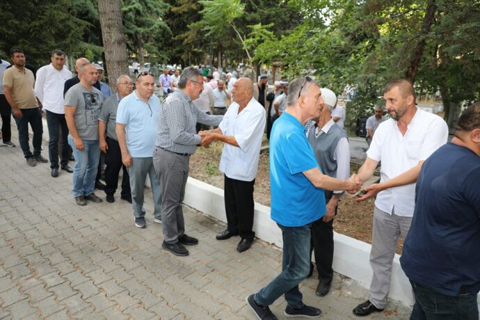 Başkanımız ve Başkan Yardımcımız, Erkan Belli’nin Cenaze Merasimine Katıldılar