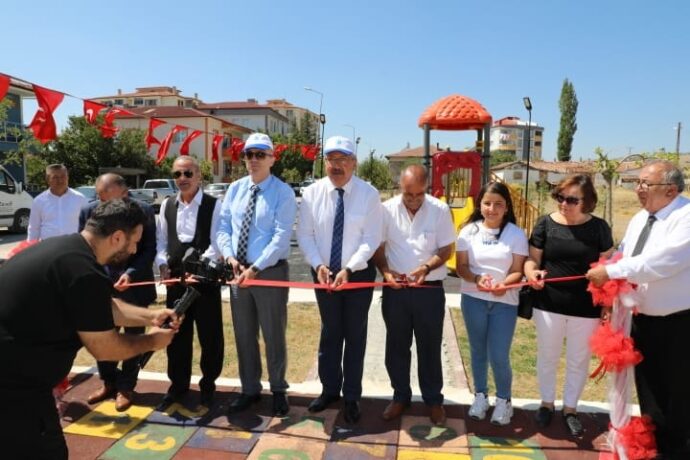 Yunus Emre Mahallemizde İnşaa Ettiğimiz Park Açılışını Gerçekleştirdik