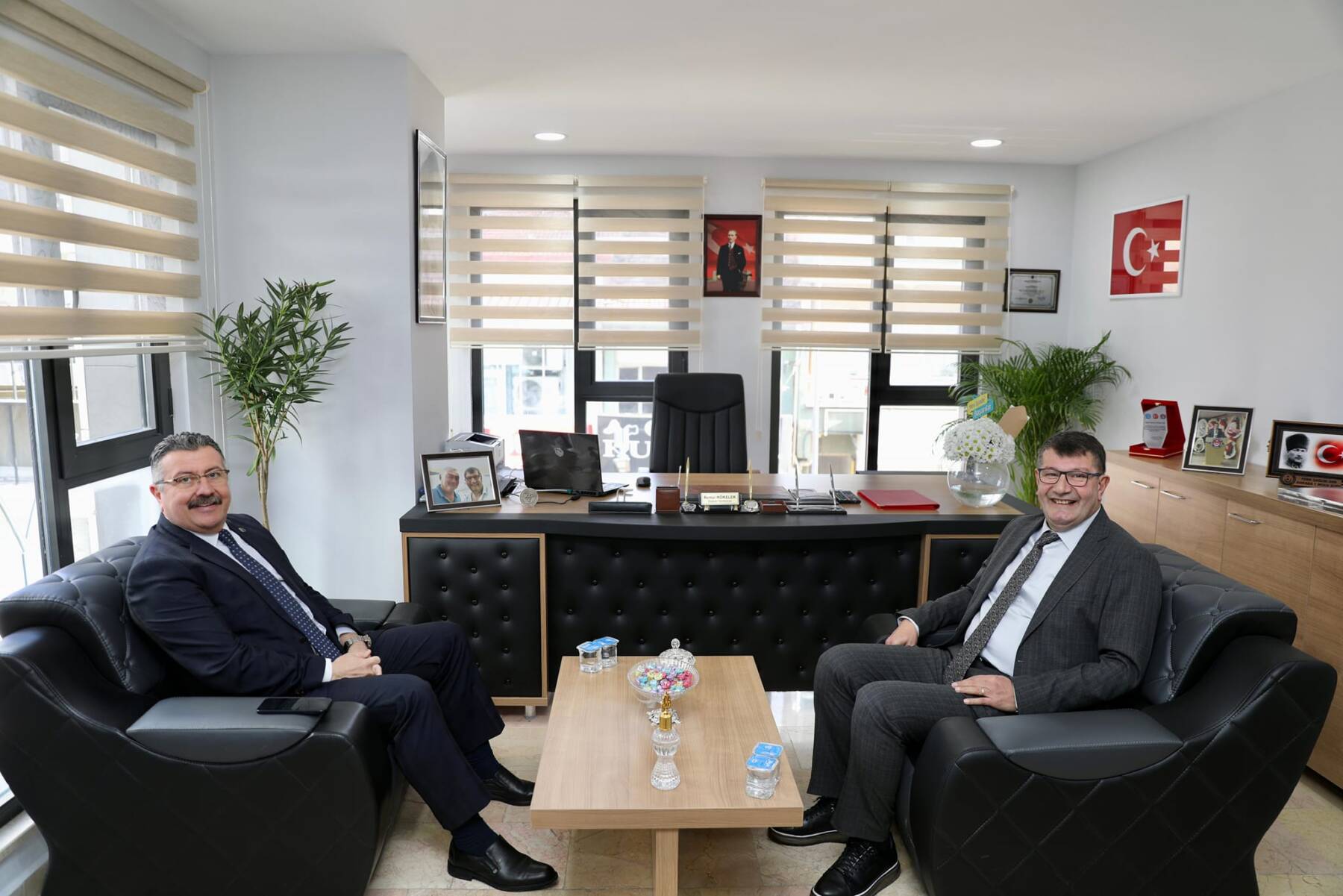 Başkanımızdan Başkan Yardımcımıza Hayırlı Olsun Ziyareti