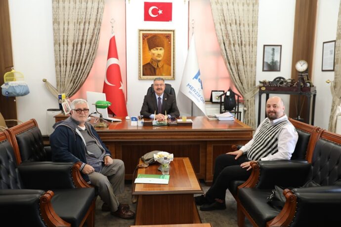 Adnan İnce ve Muhterem Balcı’dan Belediyemize Ziyaret