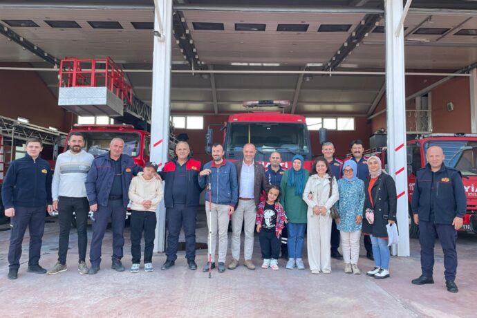 Merzifon Aydın Hayat Özel Eğitim ve Rehabilitasyon Merkezi’nden İtfaiye Müdürlüğümüze Ziyaret