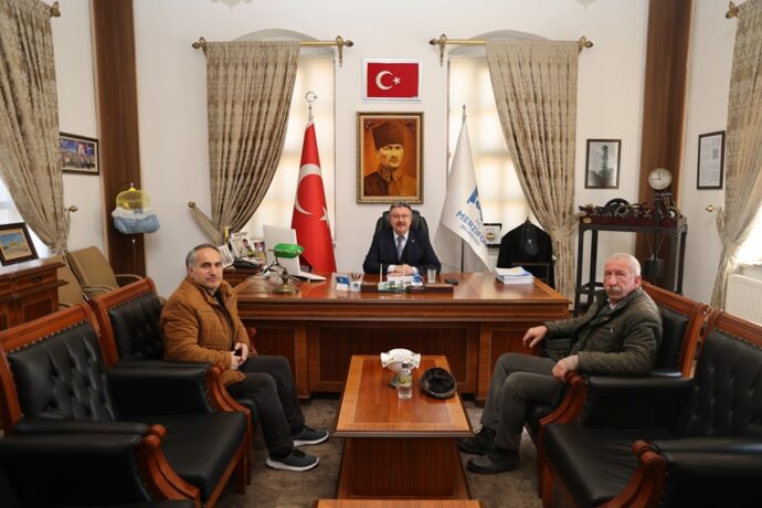 EMEK Partisi İl Yöneticisi ve İlçe Başkanından Belediyemize Ziyaret