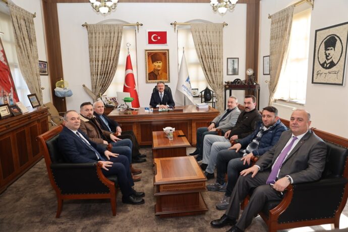 Merzifon Şehir Kulübü Derneği’nden Belediyemize Ziyaret