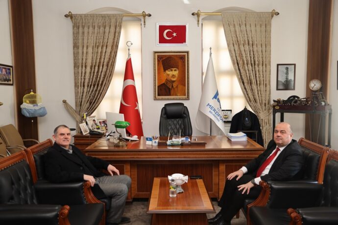 Sn. Mehmet Kadri Aydınlı Belediyemize Ziyarette Bulundu