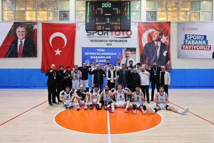 Basketbol Takımımızdan 6 Maçta 6 Galibiyet