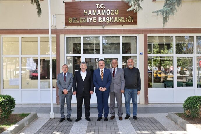 Başkanımız Alp Kargı, Hamamözü Belediye Başkanına Ziyarette Bulundu