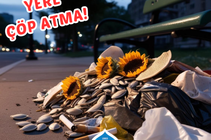 Yaşanabilir Bir Çevre İçin Yere Çöp Atma!