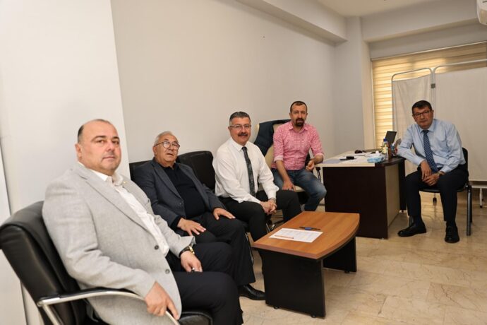 Başkanımız ve Başkan Yardımcılarımız İşyeri Hekimliğimize Ziyarette Bulundu