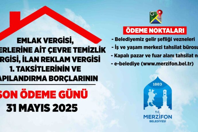 2025 Yılı Vergilerinin 1. Taksit Ödemeleri Başladı