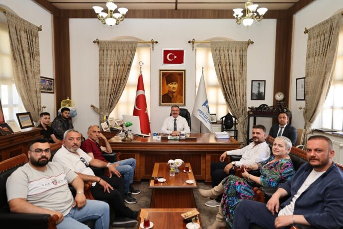 Belediye Başkanımız, Esnaflarla Bir Araya Geldi