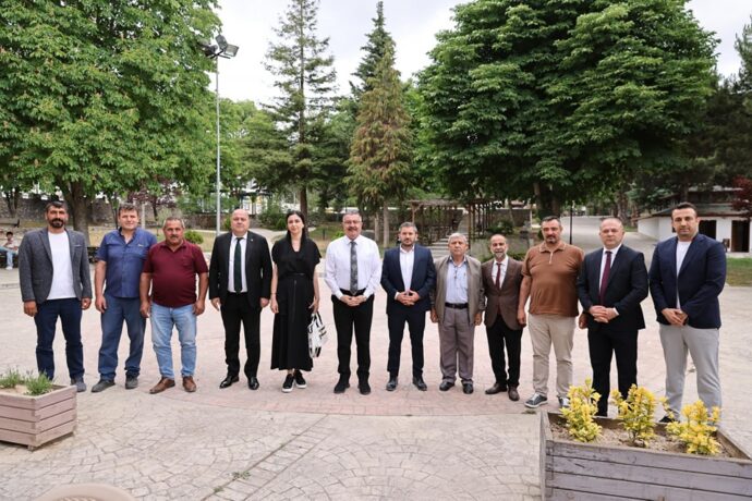 Belediye Başkanımız Merzifon Vezirköprüler Derneği ile Bir Araya Geldi