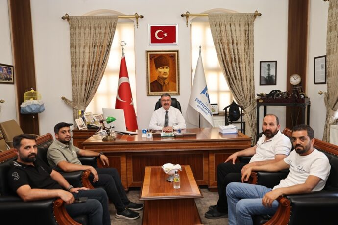 Tuğra Petrol ve ESKA Grup İşletmecilerinden Belediyemize Ziyaret