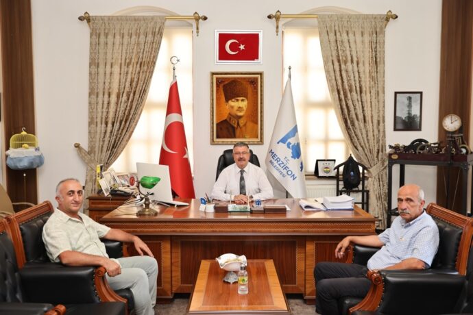 Mehmet Yıldırım ve Şener Şen’den Belediyemize Ziyaret