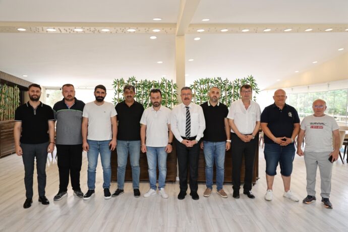Belediye Başkanımız, Merzifonspor Yönetimiyle Bir Araya Geldi