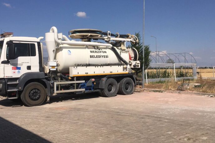 Kanal ve Vidanjör Ekibimiz Canla Başla Çalışmaya Devam Ediyor