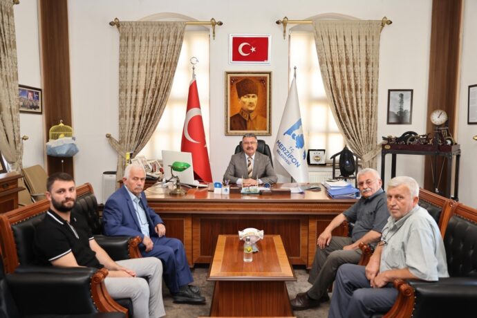 CHP Vezirköprü İlçe Başkanı’ndan Belediyemize Ziyaret