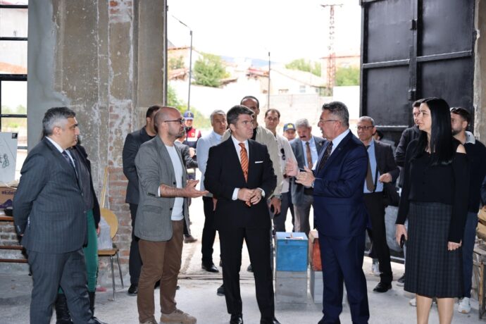 Sayın Valimiz, Motorhane Kültür Ağı Projemizi Yerinde İnceledi