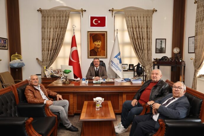 Belediye Başkanımızın Makam Ziyaretçileri