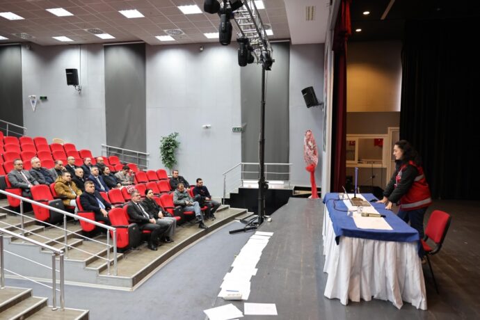 İş Sağlığı ve Güvenliği Eğitim Toplantısı Gerçekleştirildi