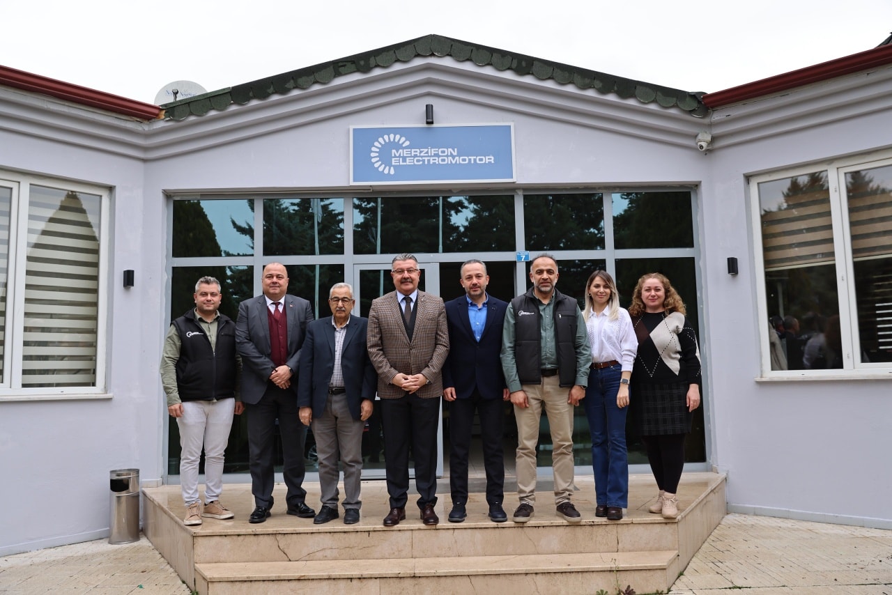 Belediye Başkanımız, Elektro Motor Fabrikasına Ziyarette Bulundu