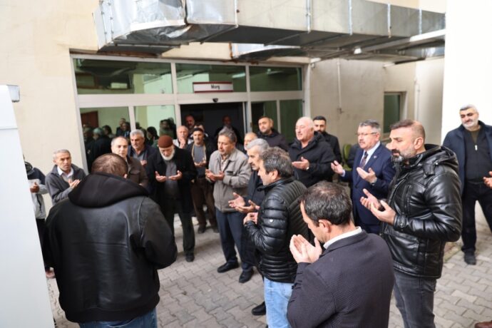 Belediye Başkanımız, Necati Kızılkaya’nın Cenaze Merasimine Katıldı
