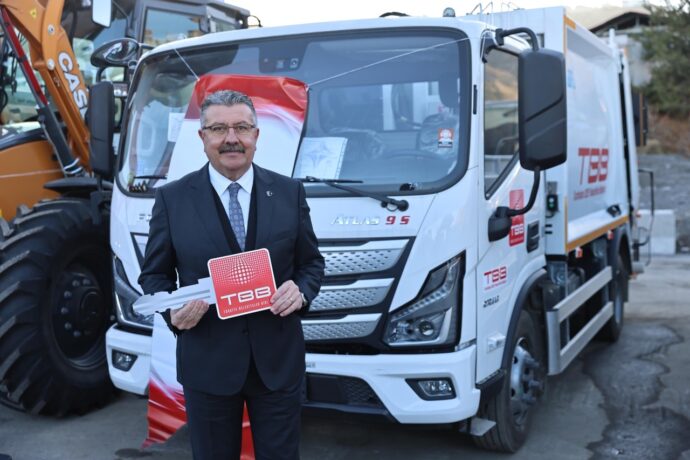Sıkıştırmalı Çöp Kamyonumuz Merzifon’umuza Hayırlı Olsun