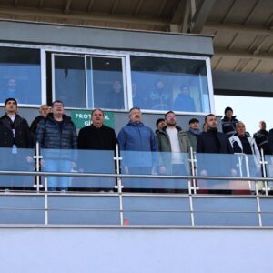 Başkanımız, Merzifonspor – Devrek Belediyespor Karşılaşmasını İzledi