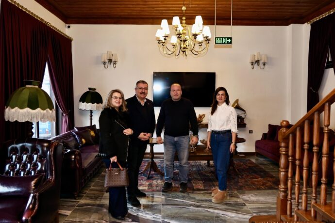 Başkanımız, Gülce Köşk Otel & Restaurant’ı Ziyaret Etti